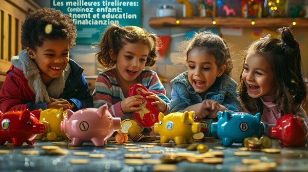 Les meilleures tirelires pour enfants : combinez amusement et éducation financière
