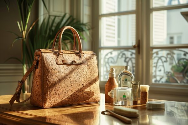 Maroquinerie en liège : conseils pour réussir son entretien